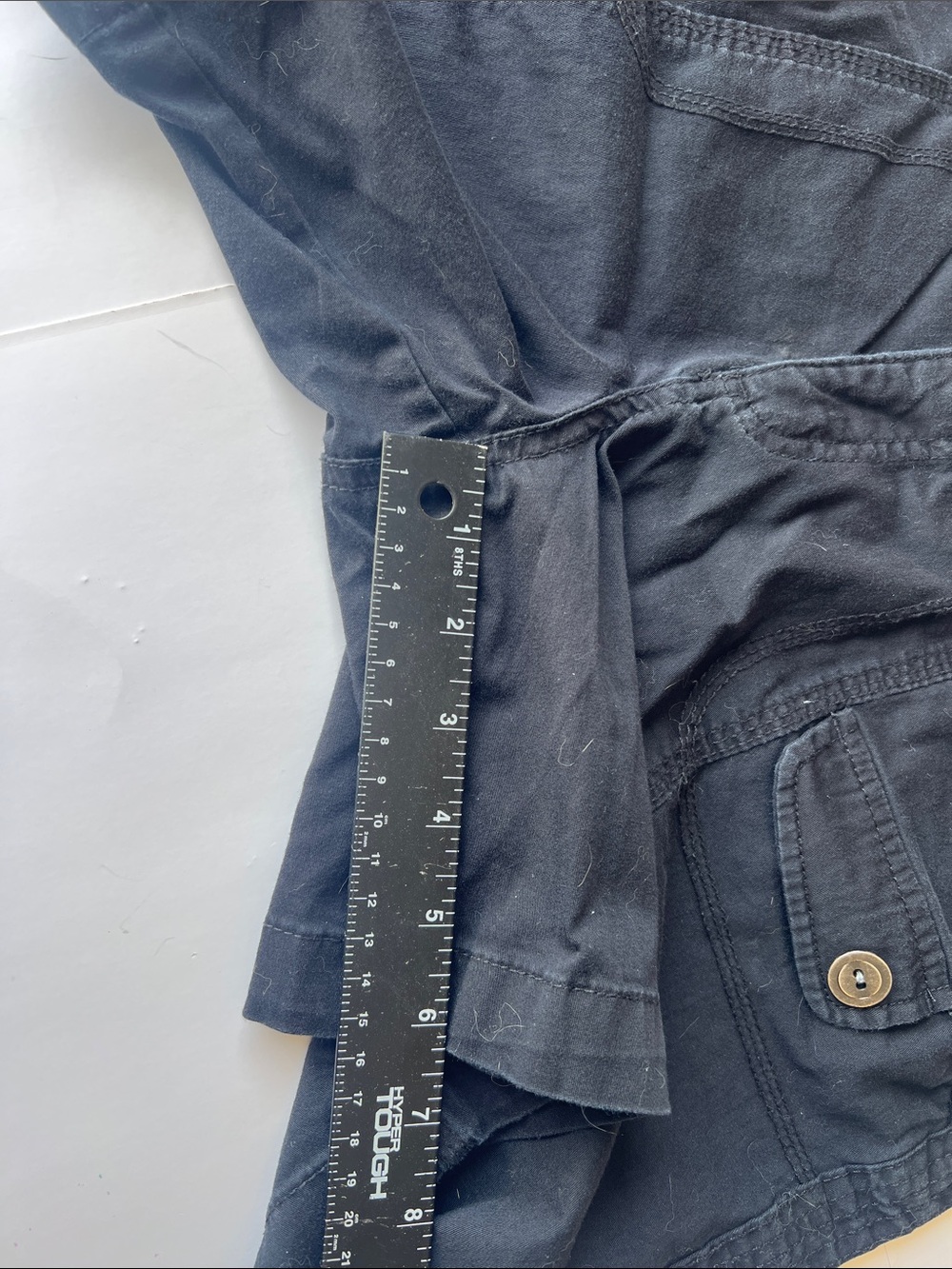 Style & Co. Black Cargo Shorts with D-Ring Accent - Picture 9 of 9